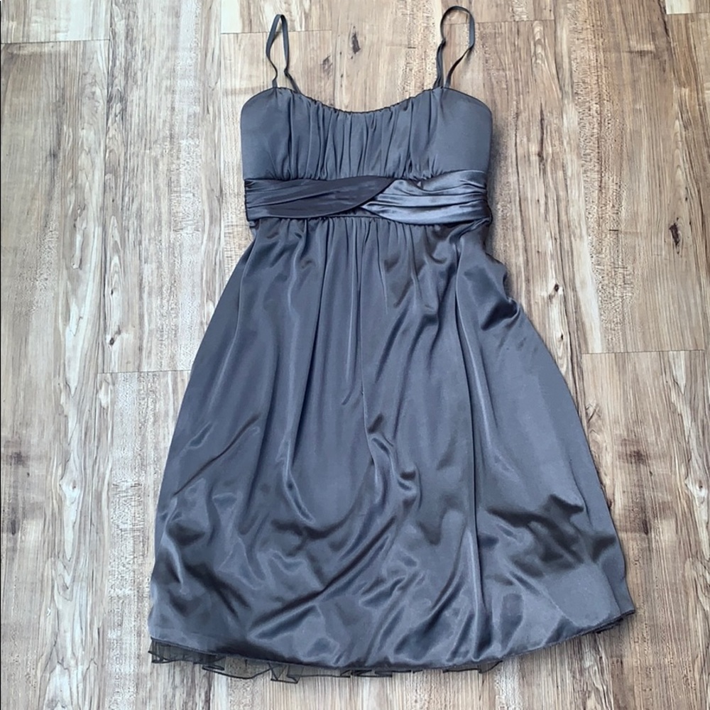 Ruby Rod gray dress
